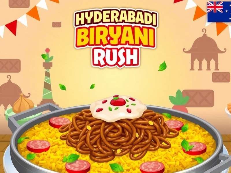 Hyderabadi Biryani Rush Game Cover